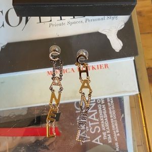 2020 Chanel logo earrings